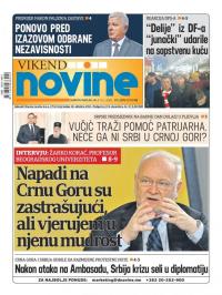 Dnevne novine - broj 2571, 4. jan 2020.