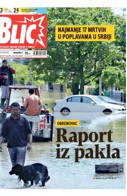 Blic - broj 6200, 19. maj 2014.