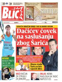 Blic - broj 6085, 20. jan 2014.