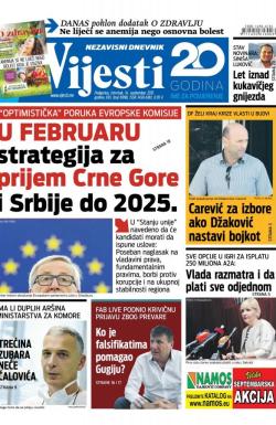 Vijesti - broj 6998, 14. sep 2017.