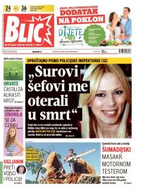 Blic - broj 6624, 24. jul 2015.