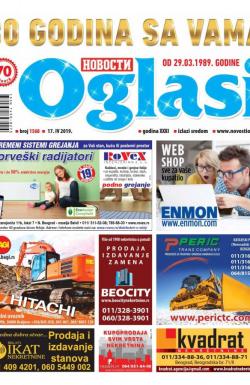 Novosti oglasi - broj 1568, 17. apr 2019.