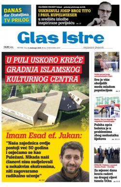 Glas Istre - broj 306, 6. nov 2020.