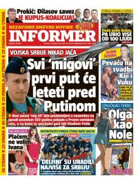 Informer - broj 1907, 31. jul 2018.