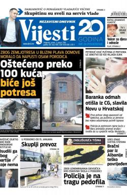 Vijesti - broj 7109, 5. jan 2018.