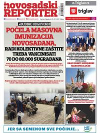 Novosadski reporter - broj 310, 22. jan 2021.