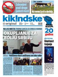 Kikindske - broj 1026, 16. nov 2018.