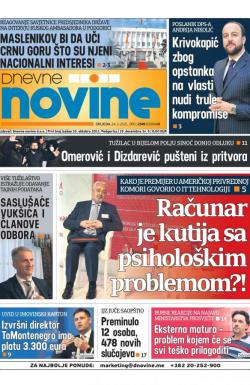 Dnevne novine - broj 2945, 24. mar 2021.