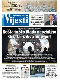 Vijesti - broj 7722, 5. okt 2019.