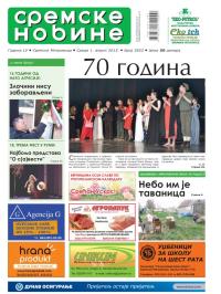 Sremske Novine - broj 2822, 1. apr 2015.