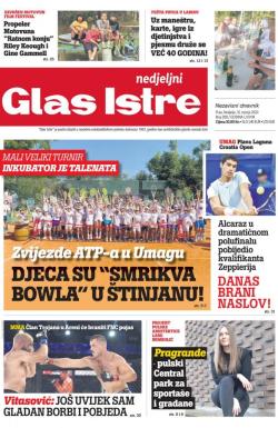 Glas Istre - broj 208, 31. jul 2022.