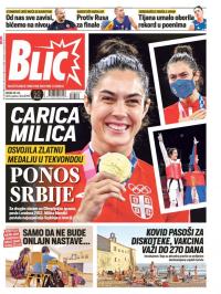 Blic - broj 8769, 28. jul 2021.