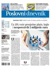 Poslovni Dnevnik - broj 5005, 12. jan 2024.