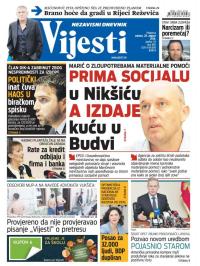 Vijesti - broj 6611, 20. avg 2016.