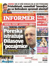 Informer - broj 2883, 11. okt 2021.