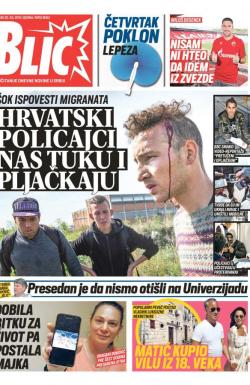 Blic - broj 8062, 30. jul 2019.