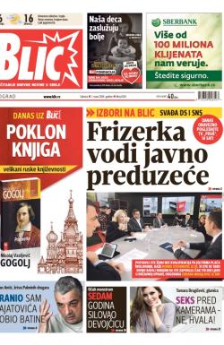 Blic - broj 6124, 1. mar 2014.