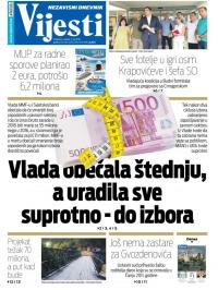 Vijesti - broj 7276, 11. jul 2018.