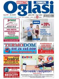 Novosti oglasi - broj 1599, 20. nov 2019.