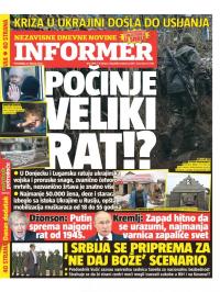 Informer - broj 2992, 21. feb 2022.