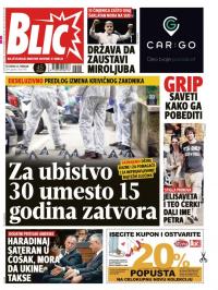 Blic - broj 7901, 14. feb 2019.