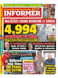 Informer - broj 2609, 18. nov 2020.