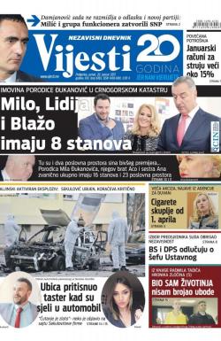 Vijesti - broj 6763, 20. jan 2017.