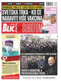 Blic - broj 8548, 12. dec 2020.