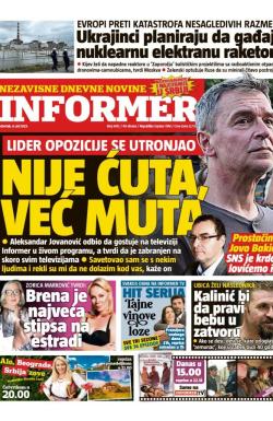 Informer - broj 3412, 6. jul 2023.