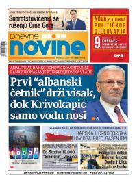 Dnevne novine - broj 2893, 22. jan 2021.