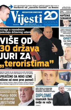 Vijesti - broj 6838, 5. apr 2017.