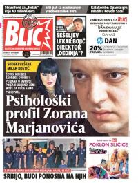 Blic - broj 7399, 19. sep 2017.