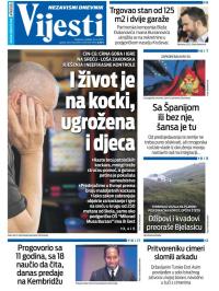 Vijesti - broj 9065, 16. jul 2023.