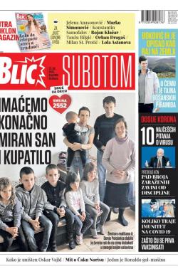 Blic - broj 8408, 25. jul 2020.