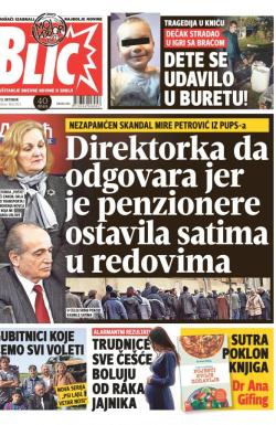 Blic - broj 7423, 13. okt 2017.