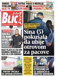 Blic - broj 7710, 3. avg 2018.