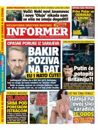 Informer - broj 3051, 3. maj 2022.