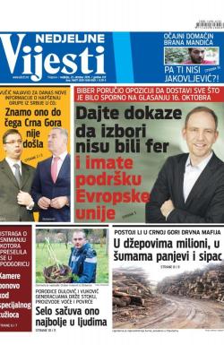 Vijesti - broj 6677, 23. okt 2016.