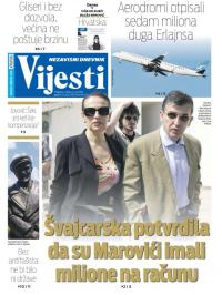 Vijesti - broj 7279, 14. jul 2018.