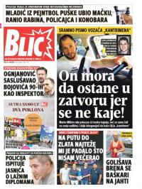 Blic - broj 7708, 1. avg 2018.