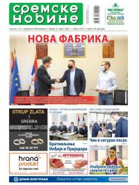 Sremske Novine - broj 3131, 3. mar 2021.