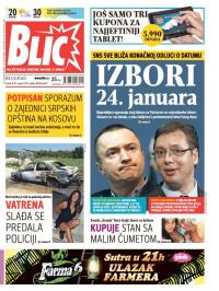 Blic - broj 6657, 26. avg 2015.