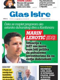 Glas Istre - broj 255, 15. sep 2020.