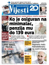 Vijesti - broj 6905, 12. jun 2017.