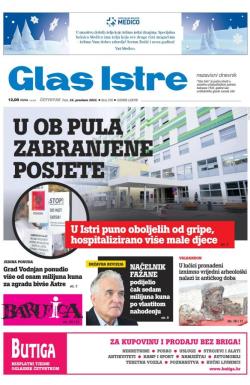 Glas Istre - broj 350, 22. dec 2022.