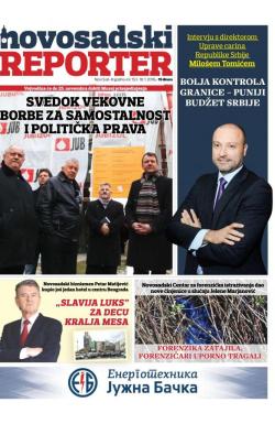 Novosadski reporter - broj 153, 18. jan 2018.