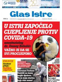 Glas Istre - broj 356, 28. dec 2020.