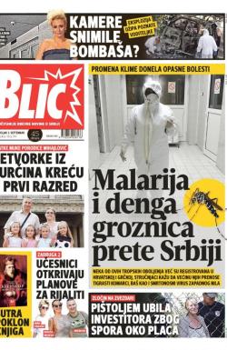 Blic - broj 7741, 3. sep 2018.