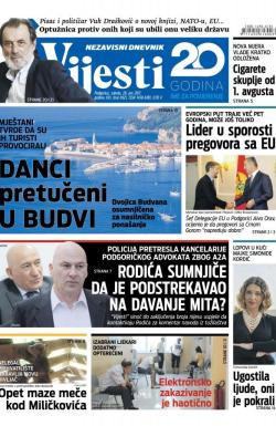 Vijesti - broj 6920, 28. jun 2017.