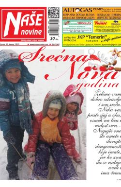 Naše novine, Temerin - broj 240, 13. jan 2015.